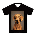 Custom Your Design Women Tops Clothing Wholesale Fashion Sublimated Cute Black Dog Ladies t Shirt