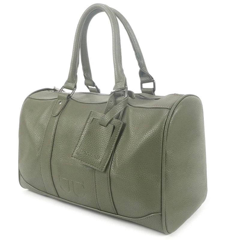 2025 Wholesale Ladies Large Capacity Soft Waterproof Leather Handbags ONE Strap Travel Bags with Pearl Rivet Decoration