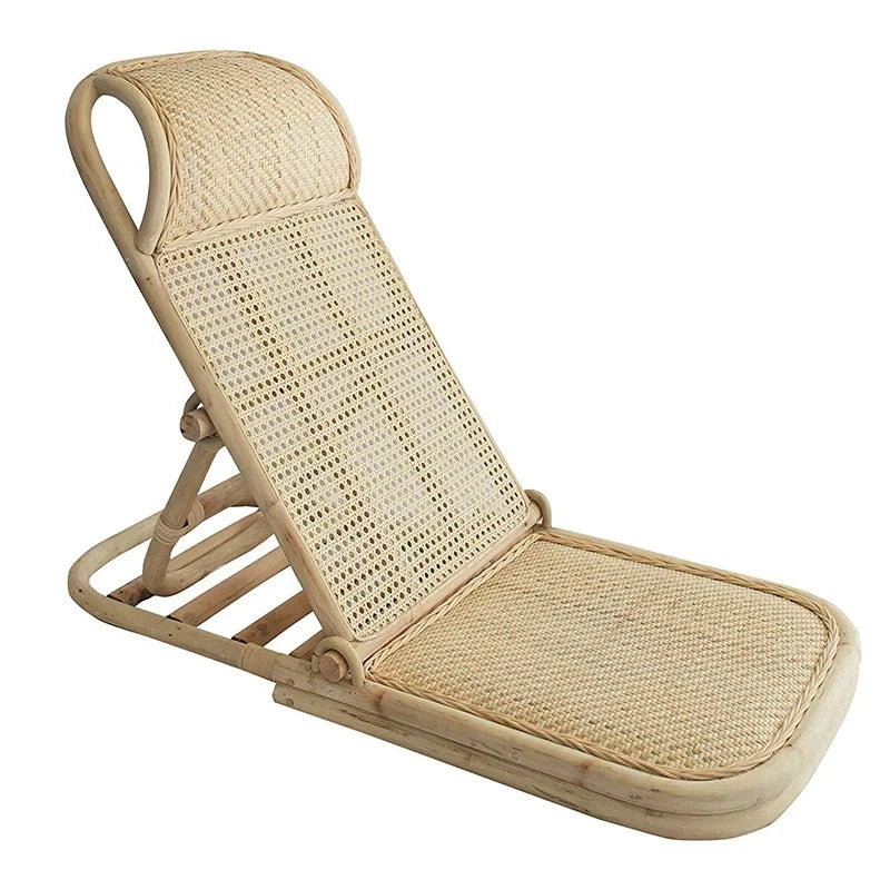 New Design Furnitureli Natura Handmade Silla Outdoor Garden Hotel Swimming Pool Foldable Recliner Rattan Beach Chairs