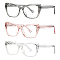 Fashion Anti Blue Light Eyeglasses Frame Full Frame Women Goggles Transparent TR90 Glasses Frames Matching Degree Glasses