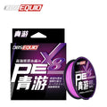 New 8 Strand Braided Wire Multifilament Fishing Line 100m-200m Anti-Bite Wear-Resistant Strong Floating