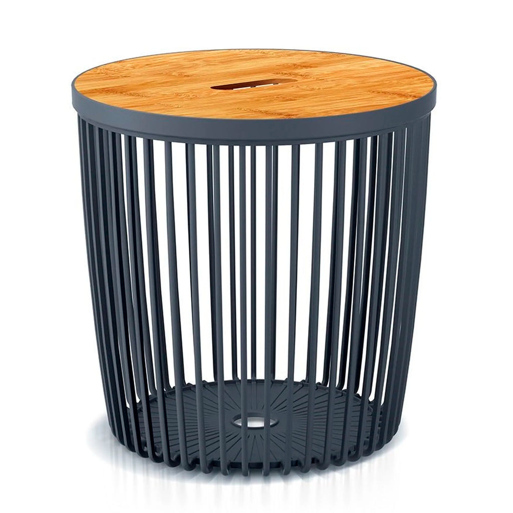 CLUBO 25L garden basket/decorative side table stand dimensions (mm) 335x335x330 Anthracite color