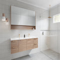 CBMmart Beauty Store Makeup Vanity with Lighted Mirror Vanity case Vanity Bathroom Cabinet