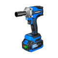 1000N.m Torque Brushless 20V Cordless Electric Impact Wrench 1/2 Inch DIY Power Tool with for Battery