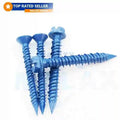 Malaxy All Sizes Black Oxide Drilling Phillips Flat Countersunk Hi Lo Thread Concrete Screws Tapcon Concrete Bolt