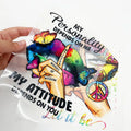 Factory Wholesale Vinyl Iron on Printed Designs Press Sticker logo Plastisol Customized Plastisol Heat Transfer on Clothes