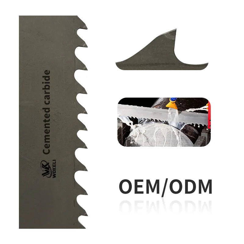 Tungsten Carbide Material M51 Bimetal Band Saw Blades for Metal Aluminum and Stainless Steel and Wood Cutting