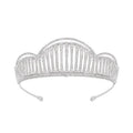 Wholesale JR Brand Brass Women's Hair Accessories Ballet Crown Queen Beauty Simple Tiara