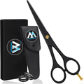 Professional 6.5 Inch Premium High Carbon Stainless Steel Hair Scissors Sharp Blade Barber Salon Haircut Shears for Beauty Use
