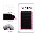 For Jet Black Velvet Lash Trays 6-25mm Wholesale Faux Mink Handmade Eyelash Extensions 0.07 CC D D Cruelty-Free Korea PBT