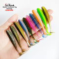 5.5cm/6.5cm/7cm Soft Lure Factory Made 1kg/bag Fishing Tpr Pvc Material New Design Fishing Soft Lures