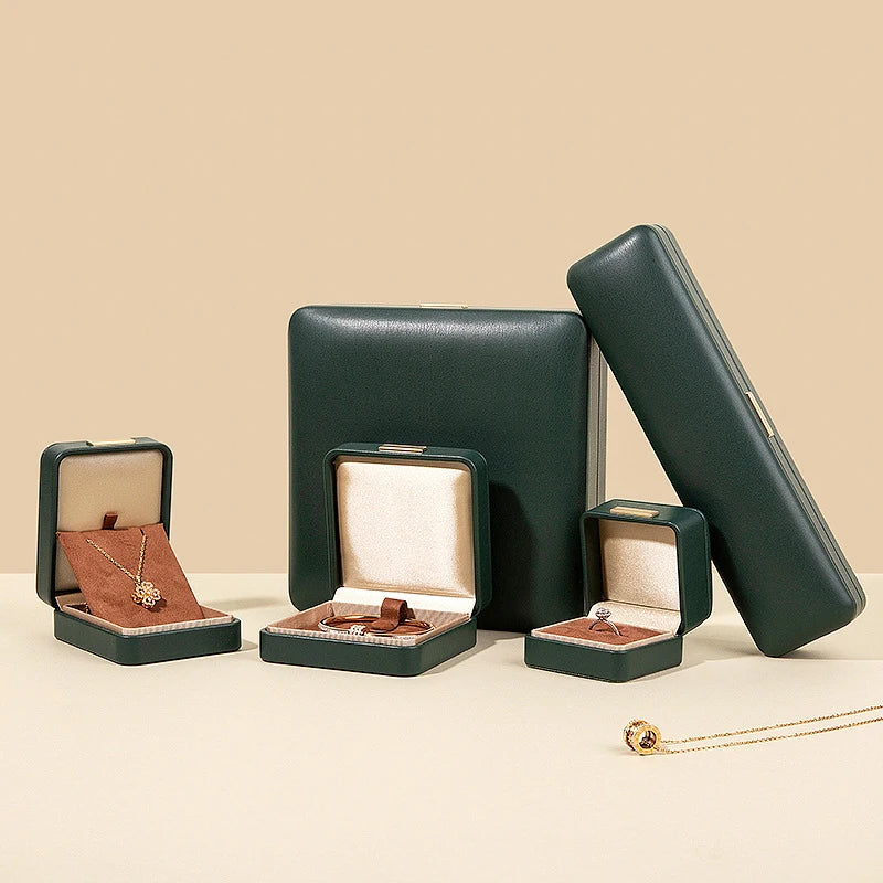 Luxury Jewelry Packaging Box Ring Bracelet Necklace Earrings Packaging Boxes Custom Velvet Jewelry Box for Jewelry