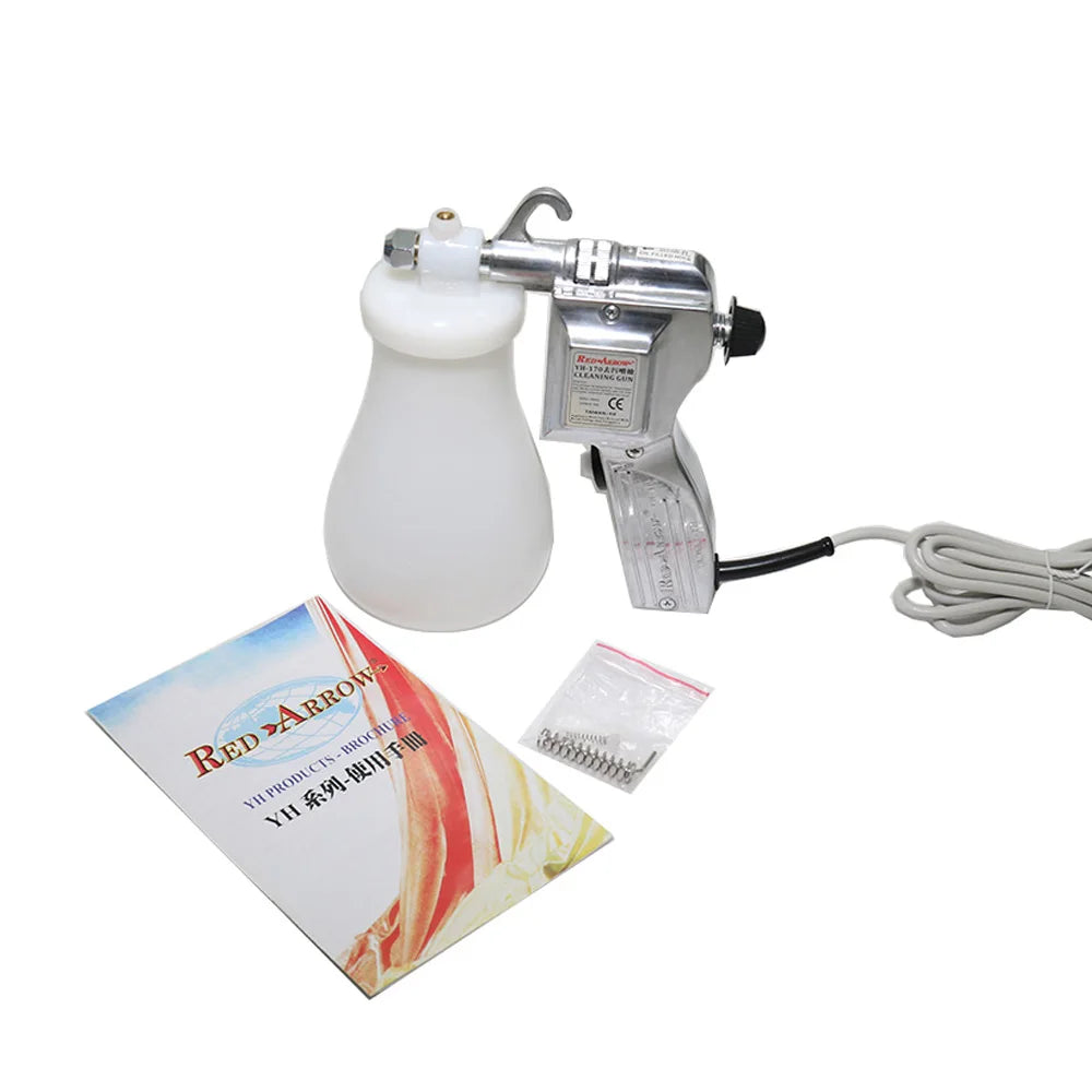 220 Volt EU PLUG Textile spot cleaning spray gun/ink spot remover for screen printing type