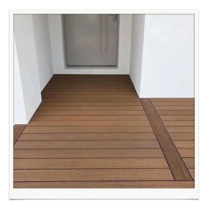 Wall Panel WPC Outdoor Decking & Terrace Flooring 23mm Brushed Contemporary Design
