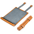 Wholesale DND Dice Tray Scroll Dice Mat PU Leather and Velvet Rolling Dice Mat for Table Games
