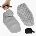 Rubber Gym Grips Fingerless Gloves for Arms Workout Durable Lightweight Hand Palm Protection for Weight Lifting Bodybuilding MegaBDM