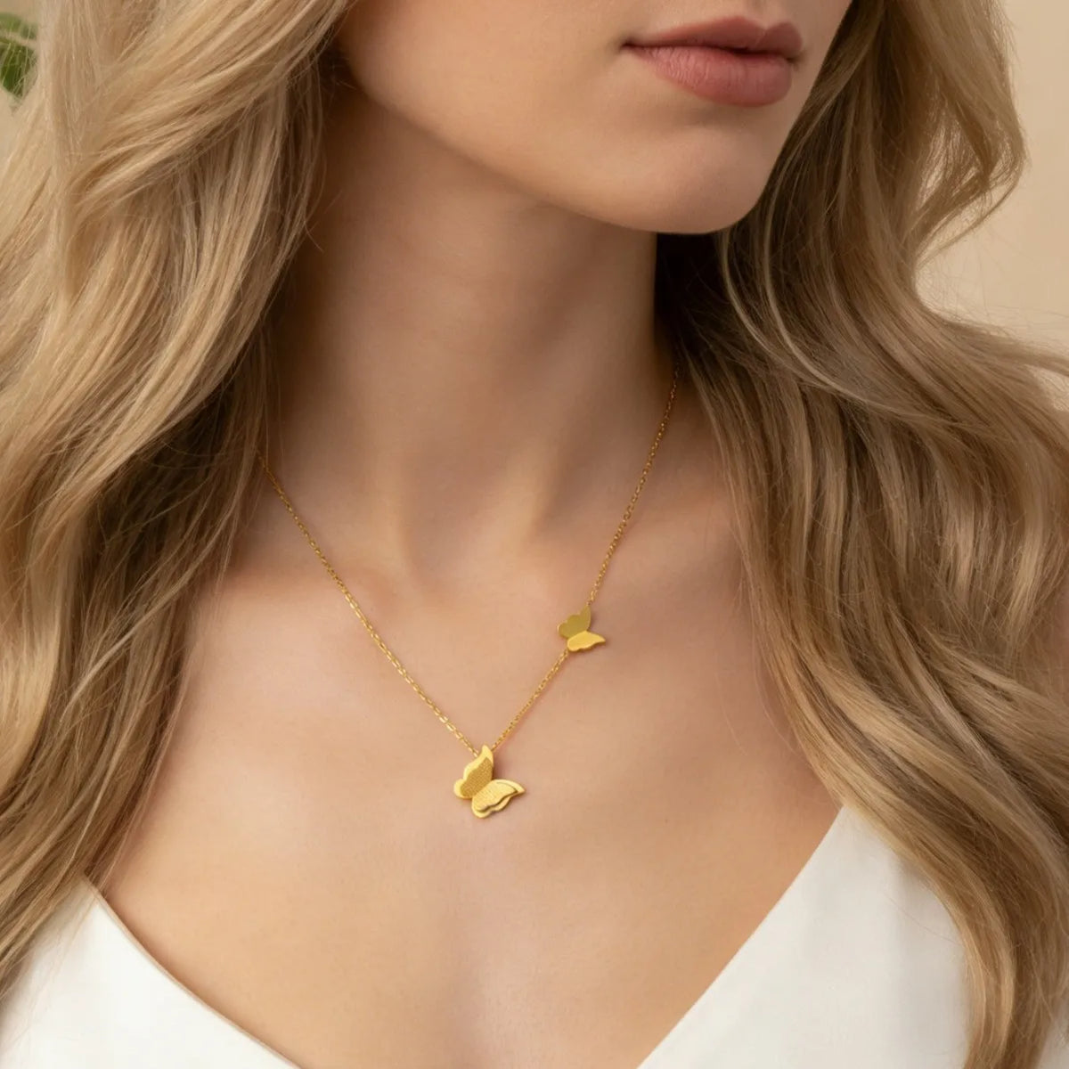 Resoul 18k gold plated hearts necklaces nuisex pearl necklace set aesthetic jewelry for women high quality fashion jewelry MegaBDM