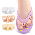 Melenlt Toe Spacers for Correct Alignment -Bunion & Hammertoe Straighteners Flip-Flop Sandal Inserts for Men & Women