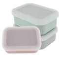 LifeTop 250ML Silicone Snack Containers for Kids Leak Proof Toddler Snack Containers Snack Box with Lids
