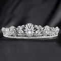 MOQ 2pcs Wholesale Jewelry Women Hair Accessories Large Crystal Bride Crown Bridal Wedding