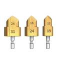 20/25/32 Lifti Step Drill for PPR Water Pipe Expander Connector Repair Plumb Fit Reamer Ream Hole Plumber Tool