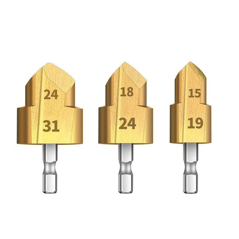 20/25/32 Lifti Step Drill for PPR Water Pipe Expander Connector Repair Plumb Fit Reamer Ream Hole Plumber Tool