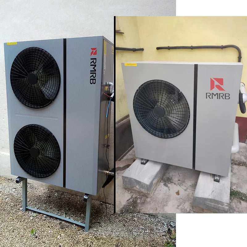 BOBI 2KW 8KW 10KW R32  DC Inverter Heat Pump Water Heaters Inverter Air Source Energy Saving House Heating for Home Use