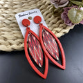 Exotic Wooden Leaf Wind Chime-Handcrafted Engraved Hexagon Geometric Boho Jewelry for Women Eco-Friendly Wall Hanging