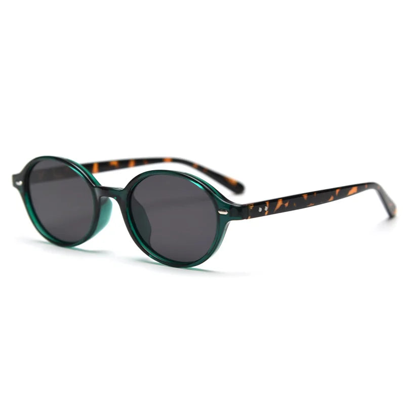 LOGO Custom 2025 Fashion Men Women UV400 TR90 Small Frame Round Sunglassesn  TAC Polarized Oval Sunglasses Men Women