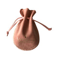 Hot Sale Custom Logo 9x11cm Suede Pouches Velvet Drawstring Bags for Packaging Mobile Holder