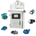 Automatic Stainless Steel Water Pump Controller Timer with Water Level Display for Submersible Pumping Applications