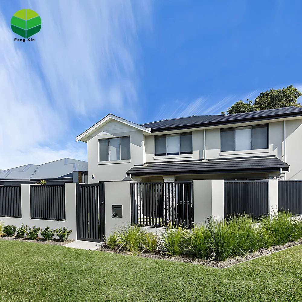 Professional Factory Aluminum Louver Fence System Garden Louver Slat Fence Aluminium Vertical Louver Fence Panels for Farm Home