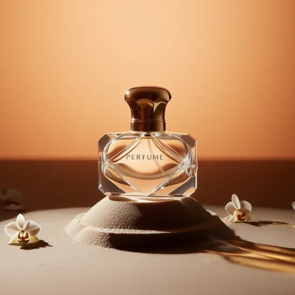 New Arrival 50ml Rounded Square Glass Perfume Bottle Without Cap