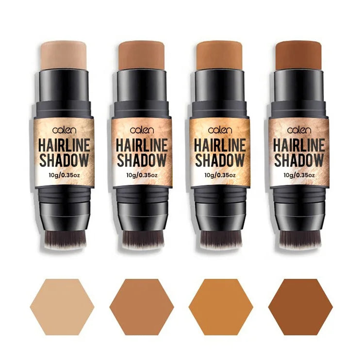 Luxfume Private Label Vegan Hairline Shadow Powder Stick Waterproof No Residue No Flaky Strong Hold Herbal Ingredient
