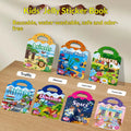 Factory Direct Sales of Jelly Sticker Books for Children Educational and Quiet Jelly Sticker Books Portable Sticker Books