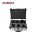 SUBORUI 6pcs M14 Hex Shank Vacuum Brazed Dry Diamond Core Drill Bit Set ISO9001 Certified for Tile Marble Ceramic