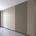 Indoor Wall Decoration Laminated Wood Alternatives Bamboo Charcoal Wood Veneer WPC Flat Wall Panels