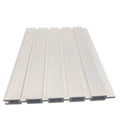 Modern Design Anti-Water WPC PE Wall Panel Cheap Price Co-Extrusion Grille Wall Facade Panel for Exterior Waterproof & Fireproof