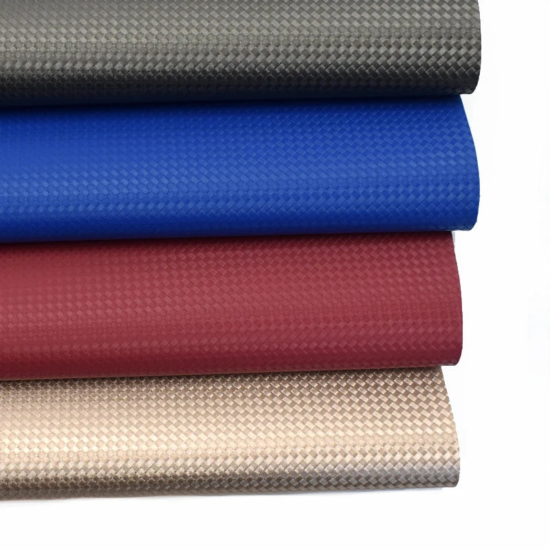 For Bag Backpack Pu Leather Weave Shiny Vinyl Fabric