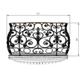 Stylish Wrought Iron Balcony Railing Options Providing Modern Elegance Superior Durability Easy Upkeep 1 Year Warranty for Villa