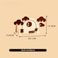 Hot Selling Natural Solid Wood Luxury Large Space Hamster Hide