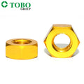 TOBO China Factory's Custom Stock Hex Nuts Various Size Models Nickel Plated-Free Sample Available