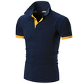 Oem customized men's polo shirt summer short sleeve tshirts men's