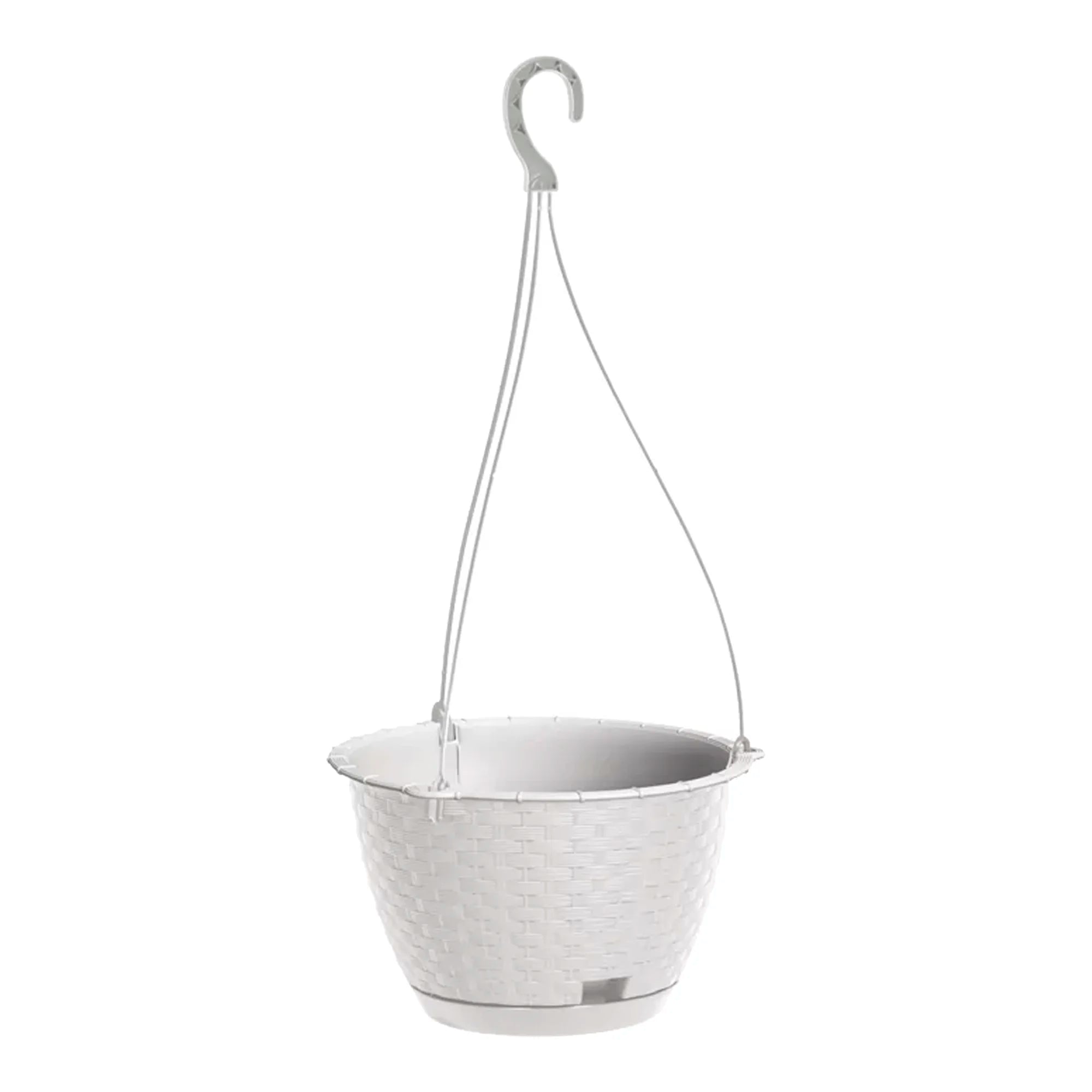 RATOLLA ROUND W 3.4L hanging planter dimensions (mm) 217x217x142 color White