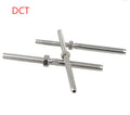 Threaded Swage Stud Terminals Stainless Steel for Wire Rope Long-term Durability