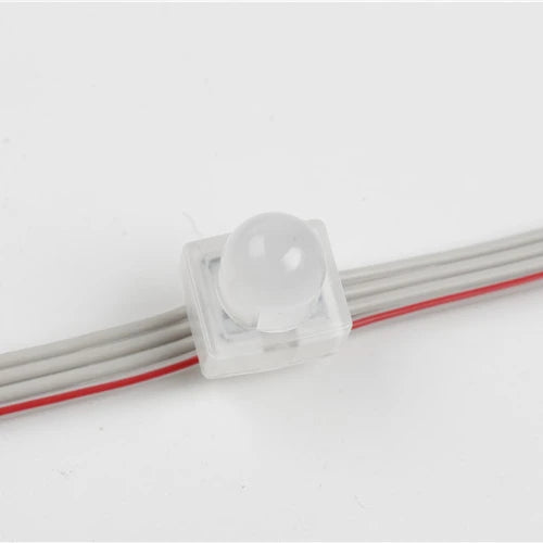 Outdoor 0.3W DC5V IP67 RGB Color Waterproof Square 12mm PC Material LED Point Lights