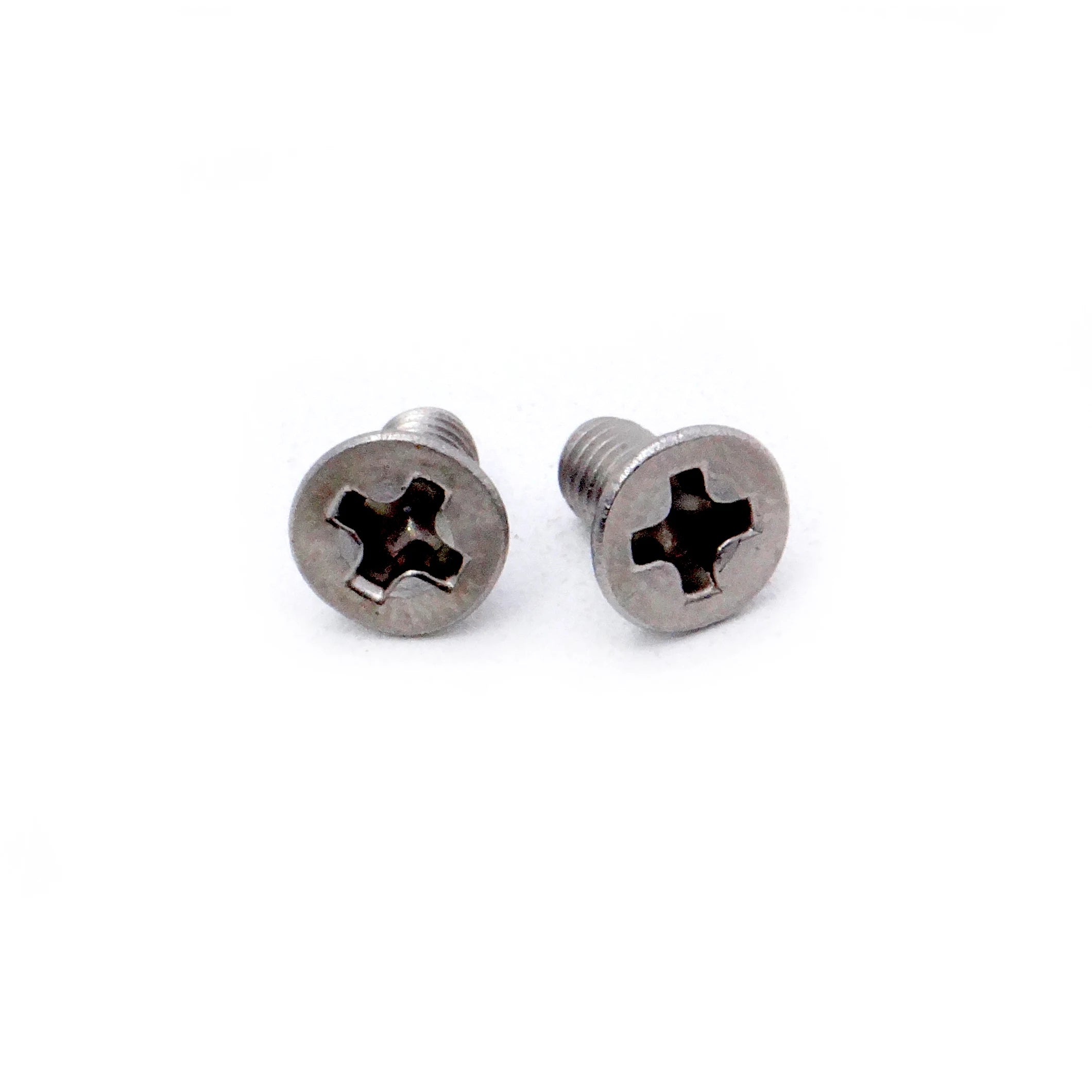 M3x6 KM Nickel-Plated Steel Machine Screw with Phillips Drive Countersunk Head Metric System M3 Thread Size
