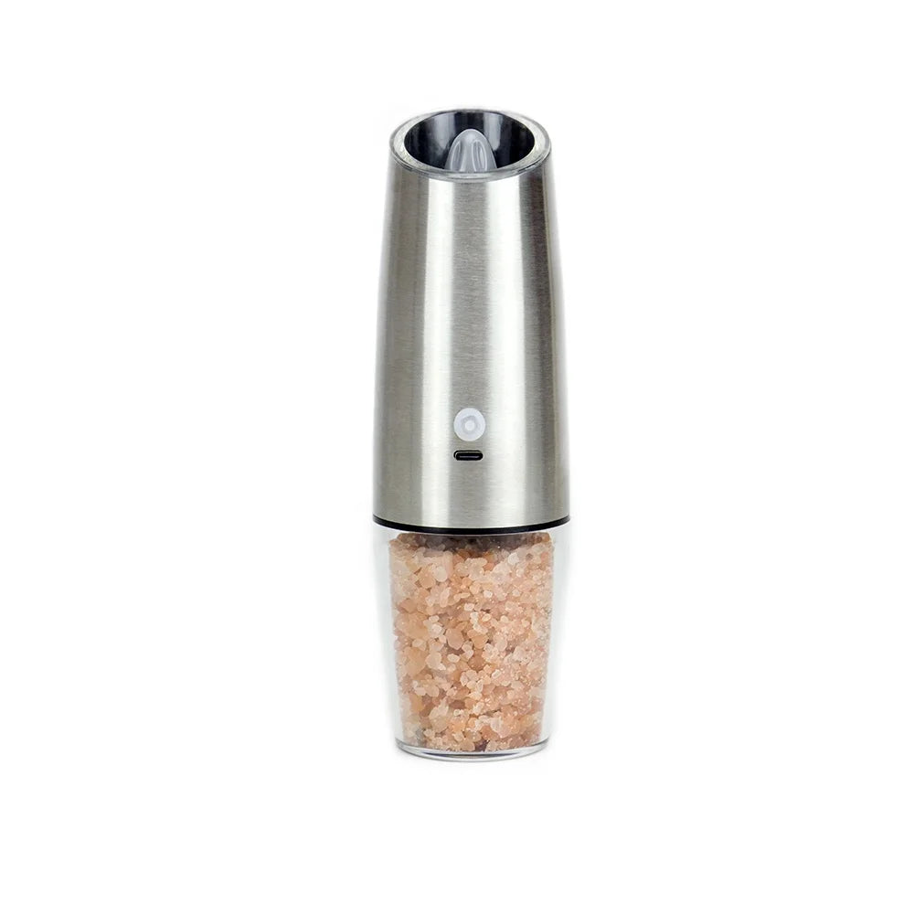 2025 China Factory Kitchen Gadgets Electric Gravity Salt and Pepper Grinder With Blue Led Light