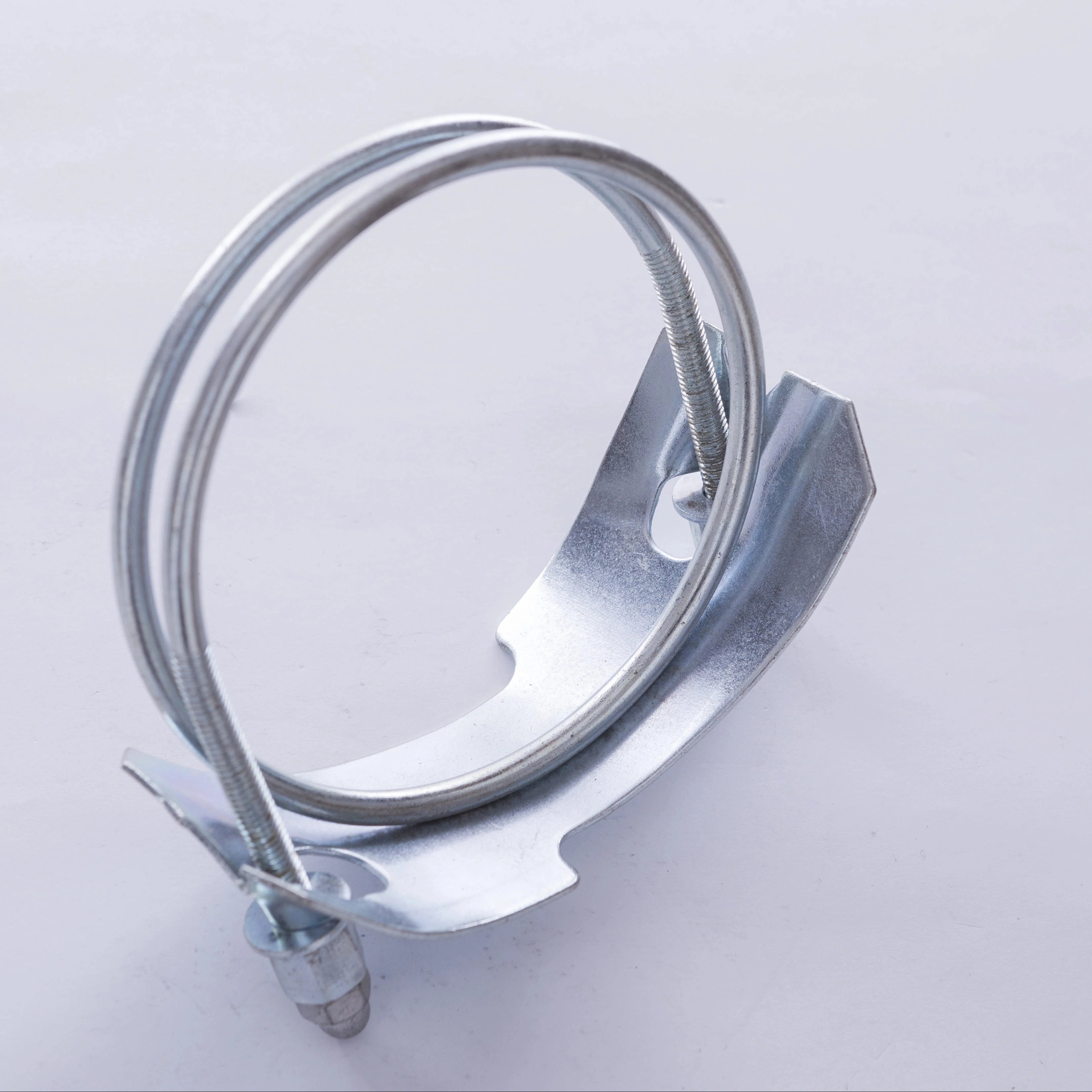 Zinc Plated Power Lock Clamps CW for 1.5"-12" Hose I.D. Use With Helix Hose CCW Clamps
