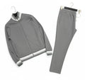 Customized Sporty Printed Two-Piece Clothing Set Hooded Top Elastic Waist Bottom Lightweight Quick Dry Breathable Daily Comfort